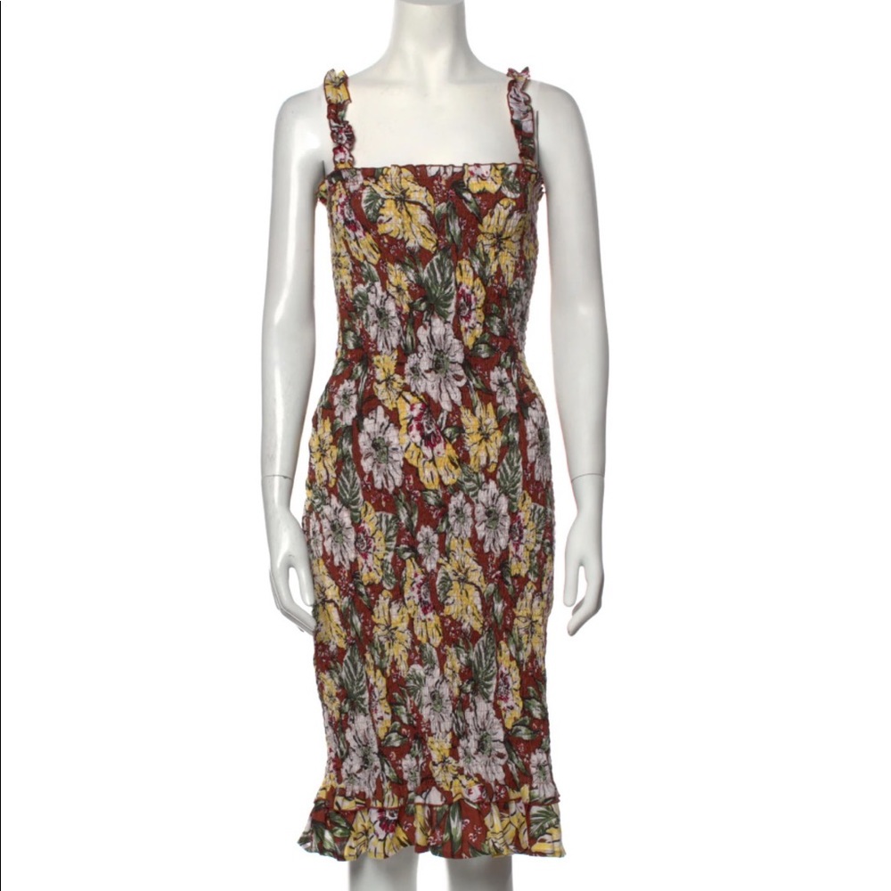 Faithful the Brand linen midi Dress / M